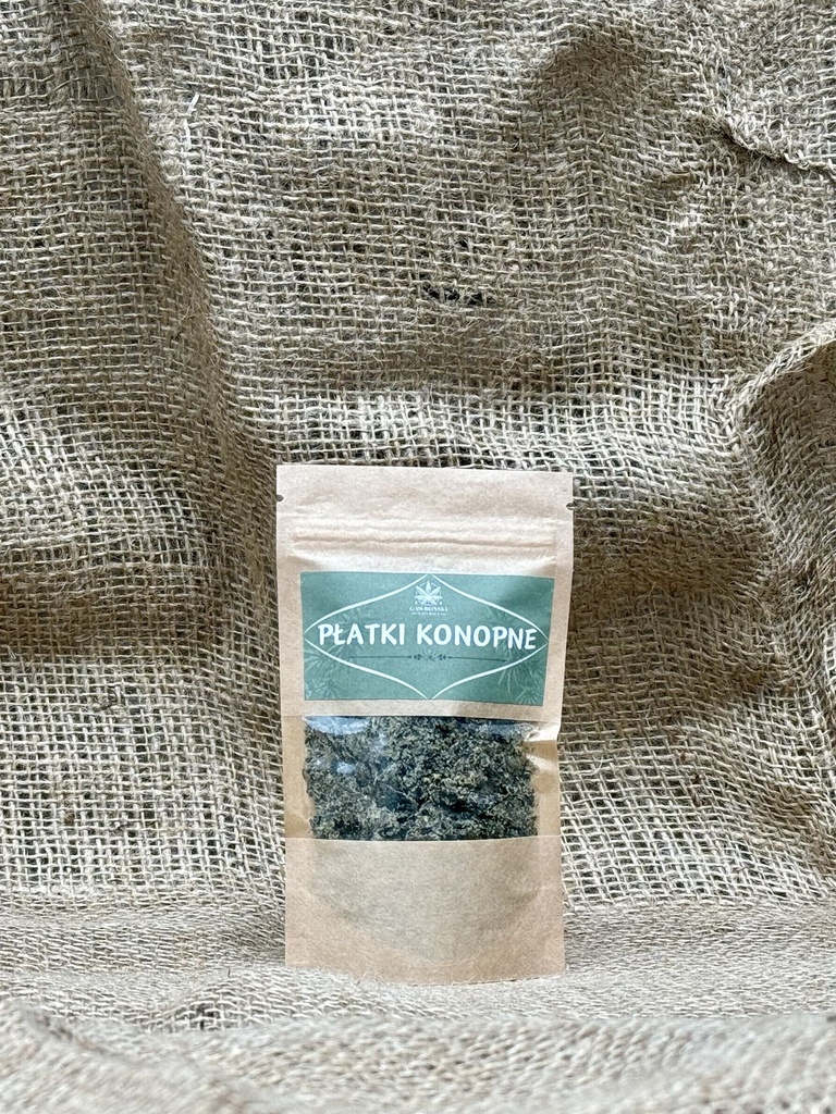 Paczka MINI Płatki konopne 30g