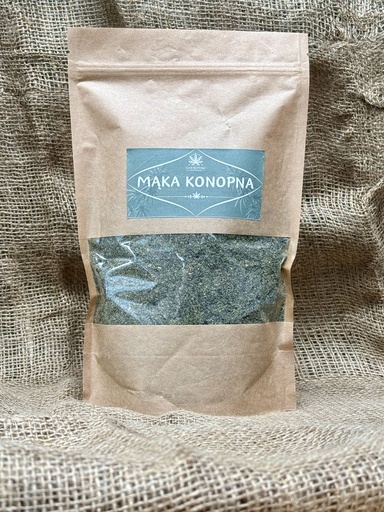 Paczka DUŻA Mąka konopna 500g